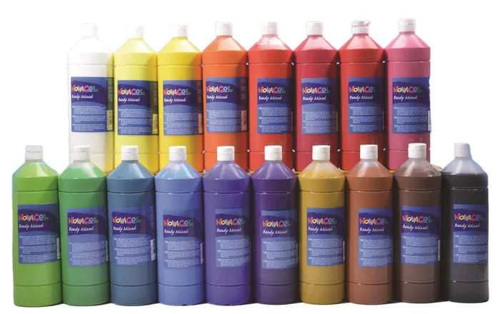 Fingerfarben 20 Flaschen 20 Farben