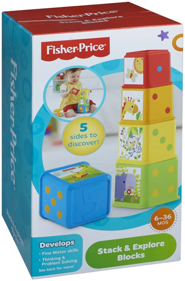 Fisher-Price Stapel & Ontdek Blokken