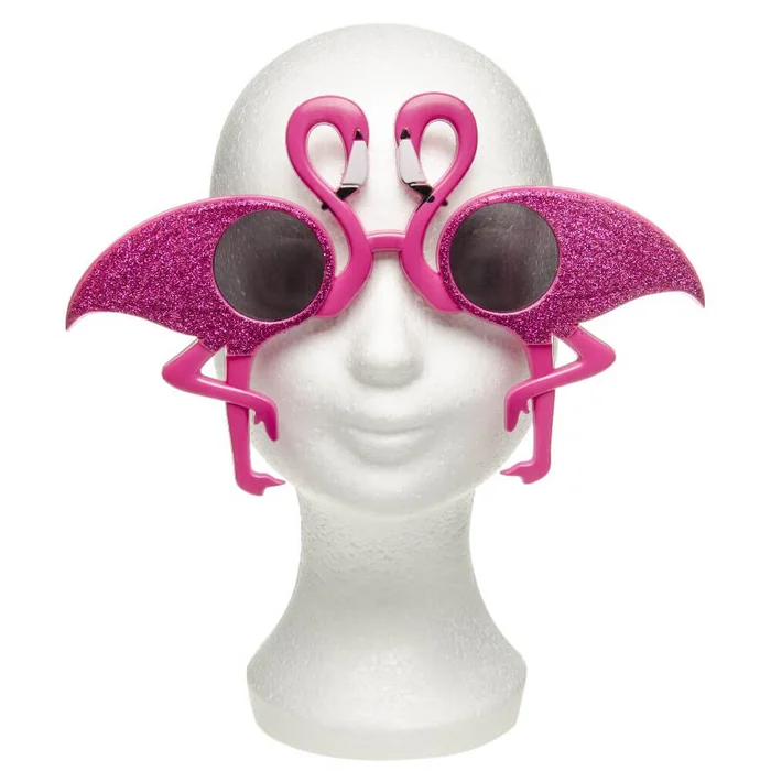 Flamingo Brille für JGA Party – inkl. UV-Schutz