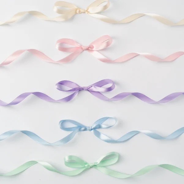 Folia Folia Satijnen linten Pastelkleuren 5 x 4m