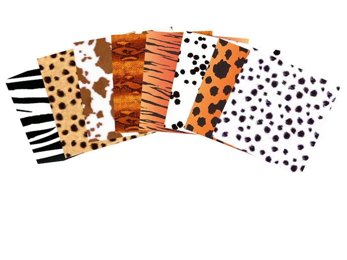 Fotokarton Tier-Fell-Leder , 300g/m², 50x70cm 10 Bg.