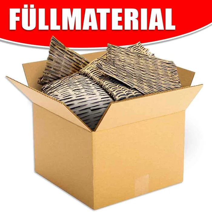 Füllmaterial für Pakete Papier & Pappe – 10 kg im Karton