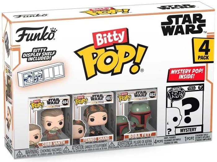 FUNKO BITTY POP: MANDALORIAN 4PK – MARSHAL
