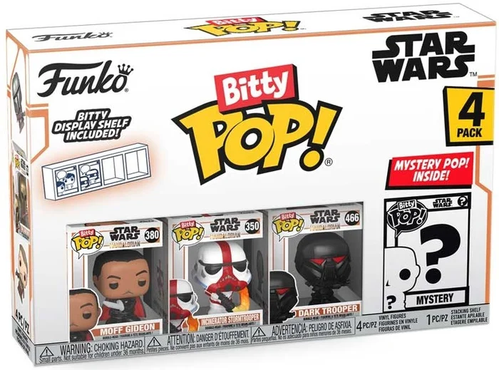 FUNKO BITTY POP: MANDALORIAN 4PK – MOFF GIDEON