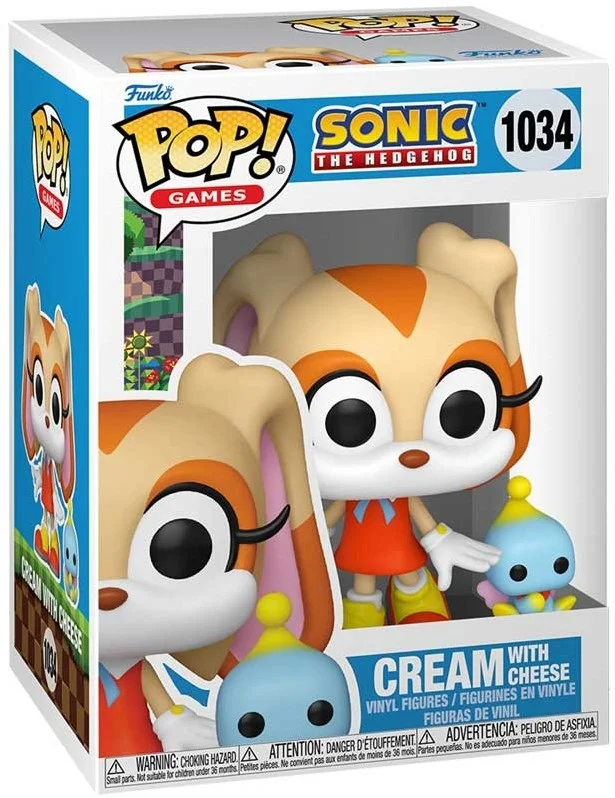 FUNKO POP & BUDDY: SONIC – CREAM WITH CHEESE