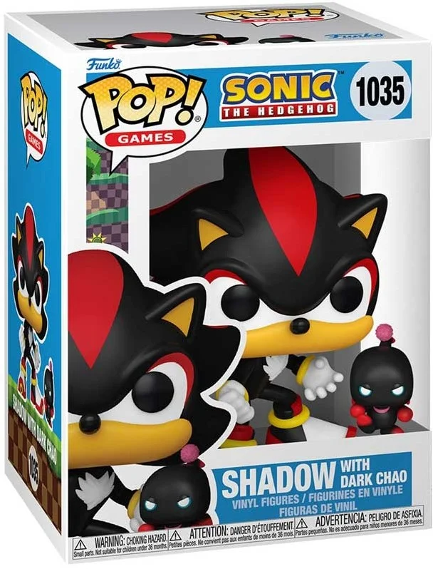 FUNKO POP & BUDDY: SONIC – SHADOW WITH DARK CHAO