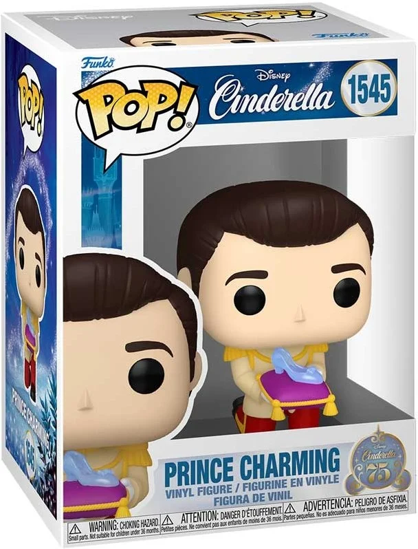 FUNKO POP DISNEY: CINDERELLAS 75TH – PRINCE CHARMING