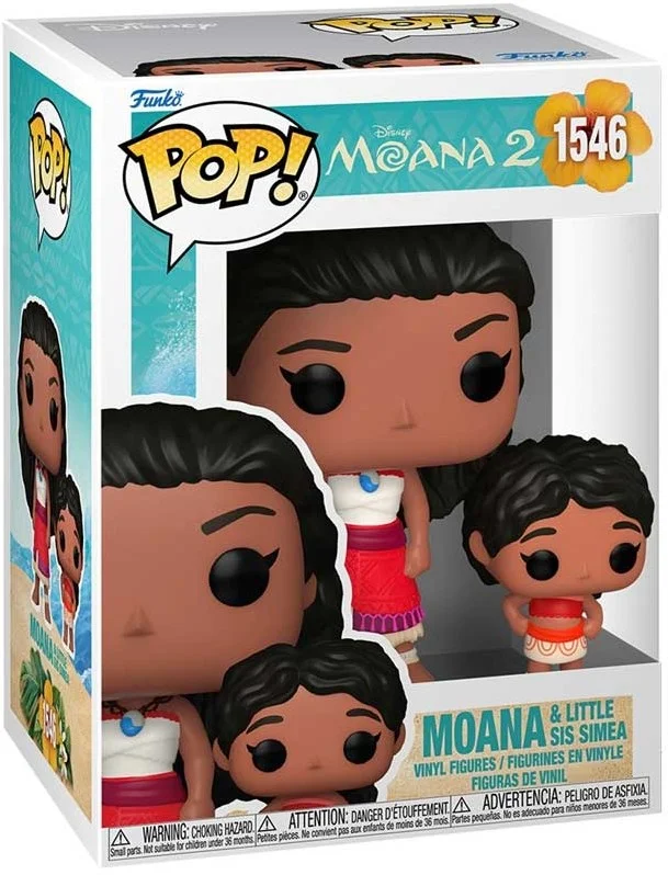 FUNKO POP DISNEY: MOANA 2 MOANA & SIMEA