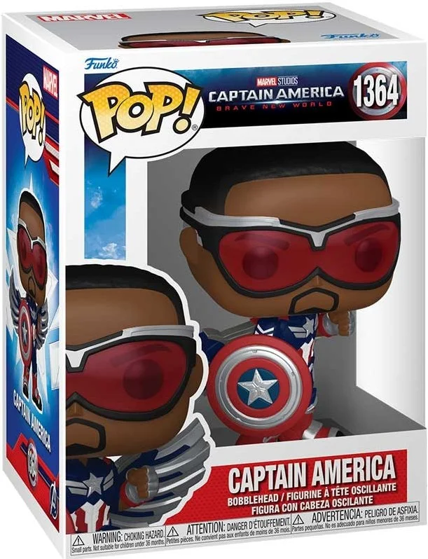 FUNKO POP MARVEL: CA BNW – CAPTAIN AMERICA