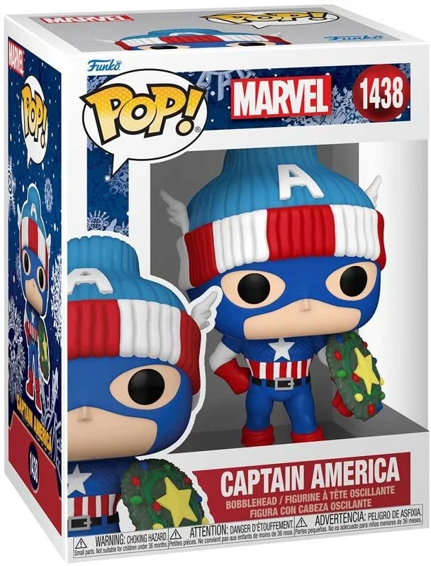 FUNKO POP MARVEL: HOLIDAY S4 – CAPT. AMERICA