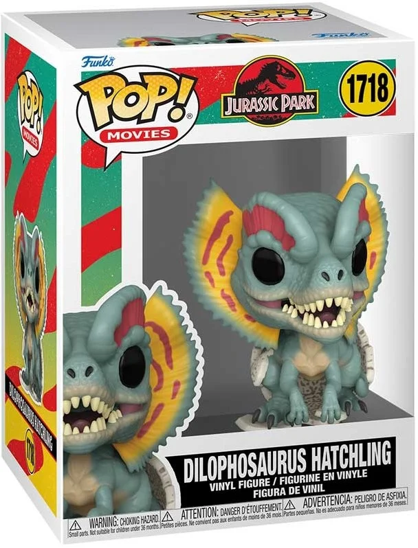 FUNKO POP MOVIES: JURASSIC PARK HATCHLING – DILOPHOSAURUS