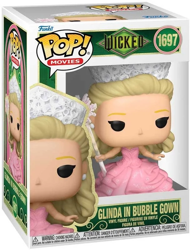 FUNKO POP MOVIES: WICKED GLINDA BUBBLE GOWN