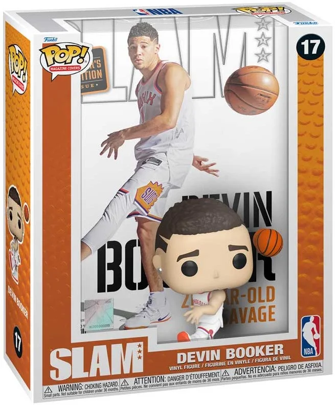 FUNKO POP NBA COVER: SLAM – DEVIN BOOKER