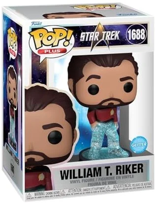 FUNKO POP PLUS: STAR TREK TRANSPORTER – RIKER