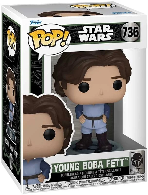FUNKO POP STAR WARS: FETT LEGACY – BOBA FETT YOUNG