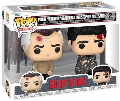 FUNKO POP TV:SOPRANOS S3 – PAULIE & CHRISTOPHER 2PK