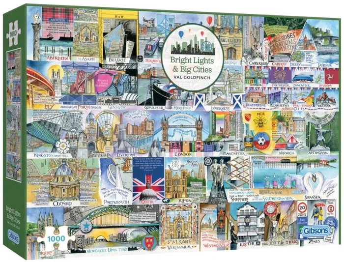 Gibsons Bright Lights & Big Cities (1000)