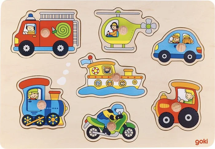 Goki 57491 Formpuzzle 7 Stück(e)