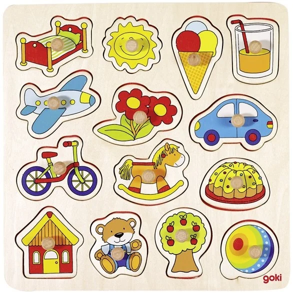 Goki 57576 Formpuzzle 14 Stück(e)