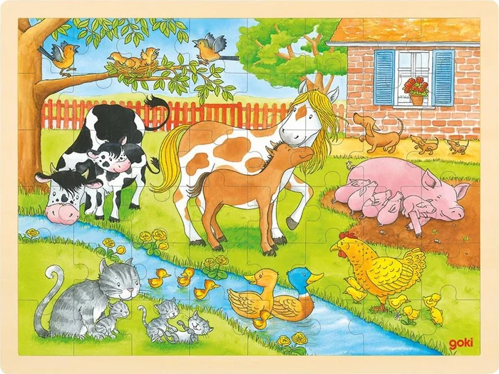 Goki 57745 Puzzle Puzzlespiel 48 Stück(e)