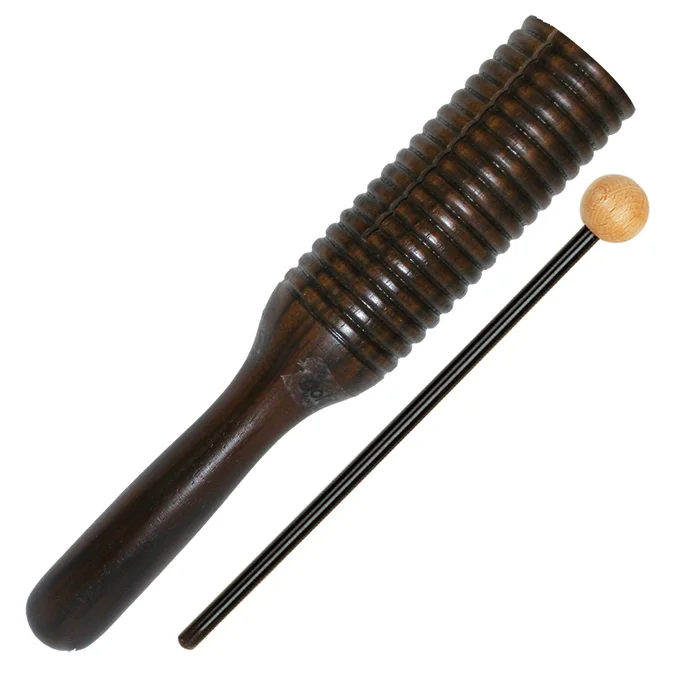 Goldon Holz-Guiro aus Palisander, inkl. Schlägel | W-10841