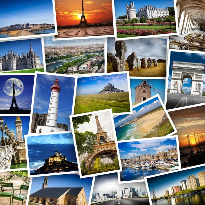 Grafika Reise Durch Frankreich – 1000 Teile