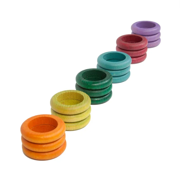 Grapat 18 x Ringe (6 keine Grundfarben)