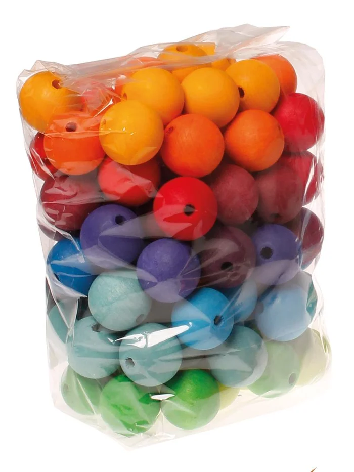 Grimm's 96 Große Holzperlen