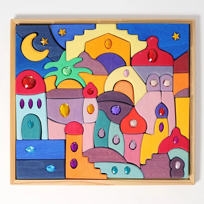 Grimm's Glitzermandala Morgenland