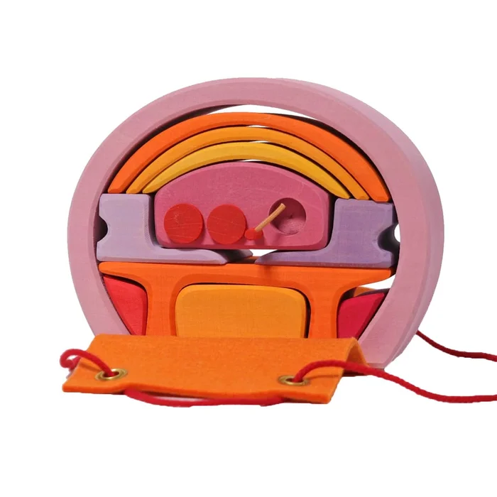 Grimms Rosa-Orangenes Bauhaus