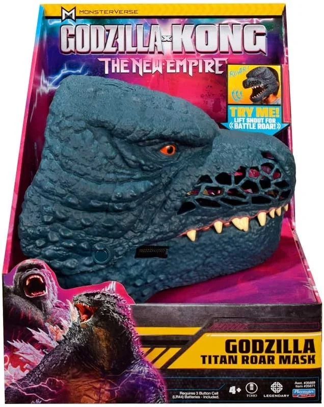 GXK NEW EMPIRE GODZILLA MASK WITH SOUNDS