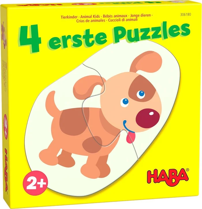 HABA 4 erste Puzzles – Junge Tiere
