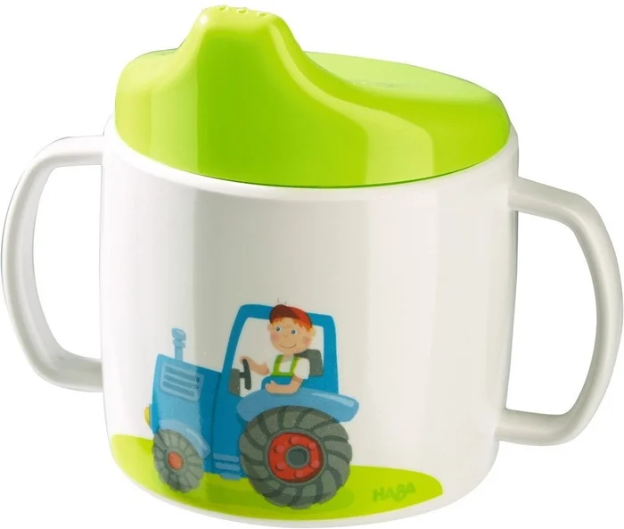 HABA Baby-Trinkbecher Traktor