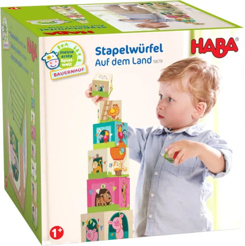 HABA Stapelwürfel – Auf dem Land