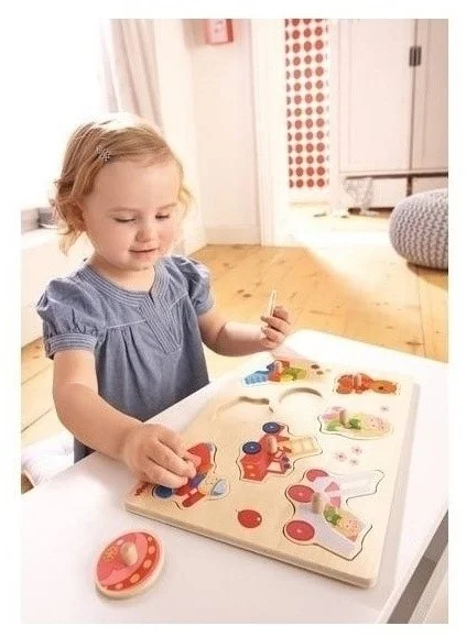 HABA Steckpuzzle Mein erstes Spielzeug