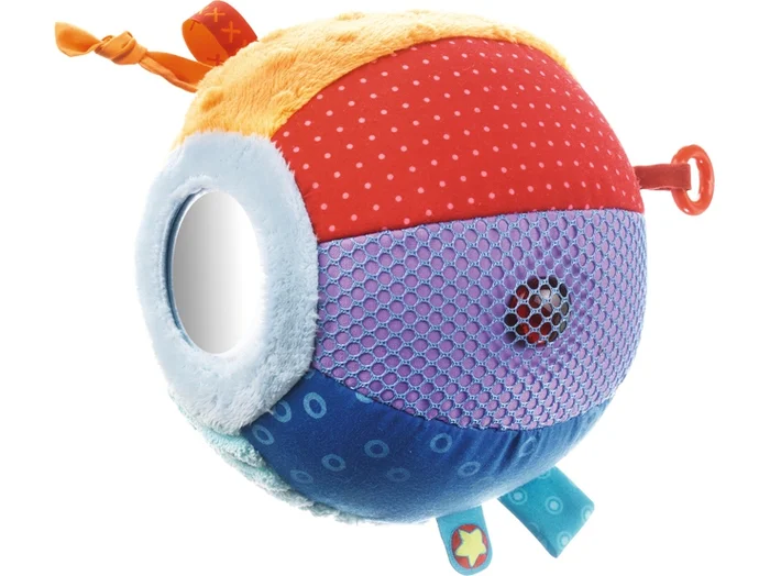 HABA Stoffspielzeug – Entdeckerball Kunterbunt