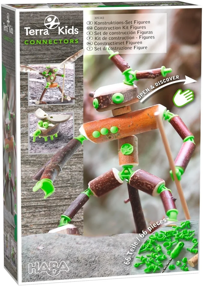 HABA Terra Kids Connectors – Figuren-Baukasten