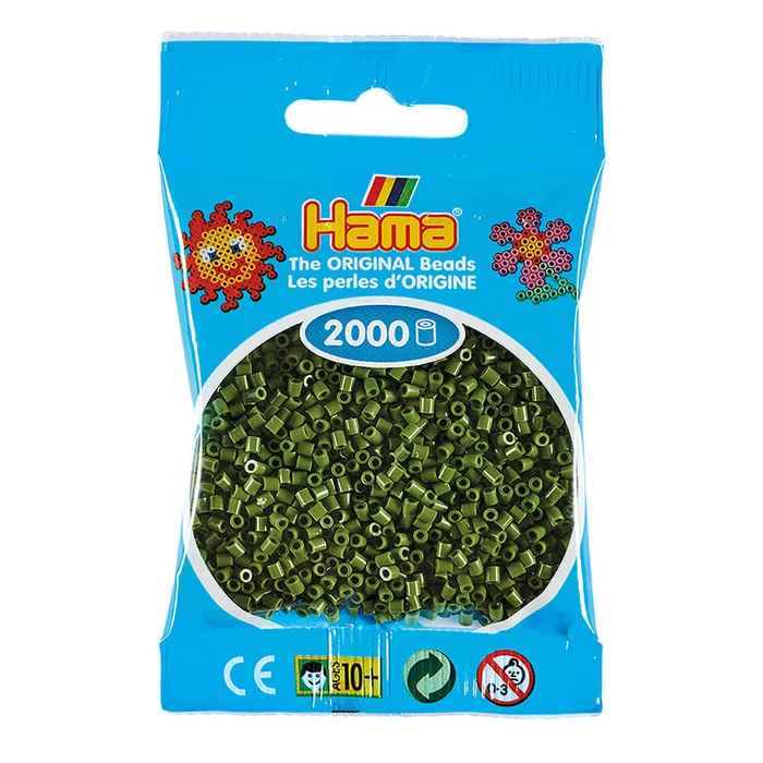 Hama Beutel mit 2000 Mini-Bügelperlen