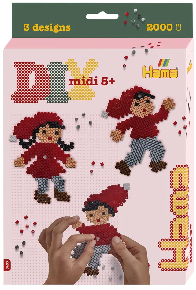 Hama Geschenkpackung Weihnachtsspaß Midi-Bügelperlen