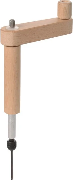 Hand drill for cardboard screws