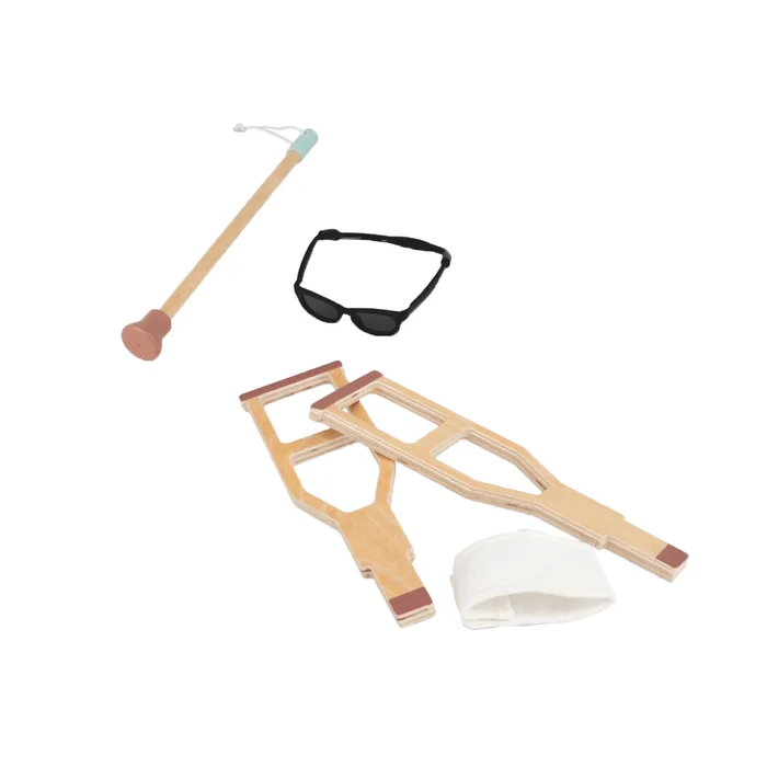 Handicap-Set für Puppen (ca. 38 cm)