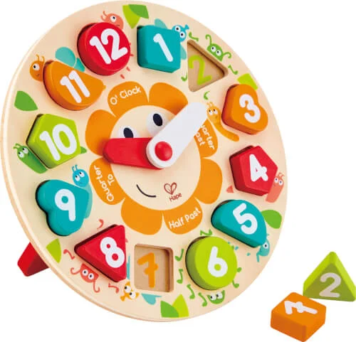 Hape – Steckpuzzle Uhr