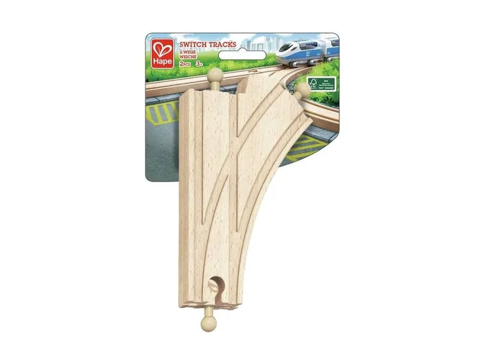 Hape – Y-Eisenbahnschienen, 2 Stück