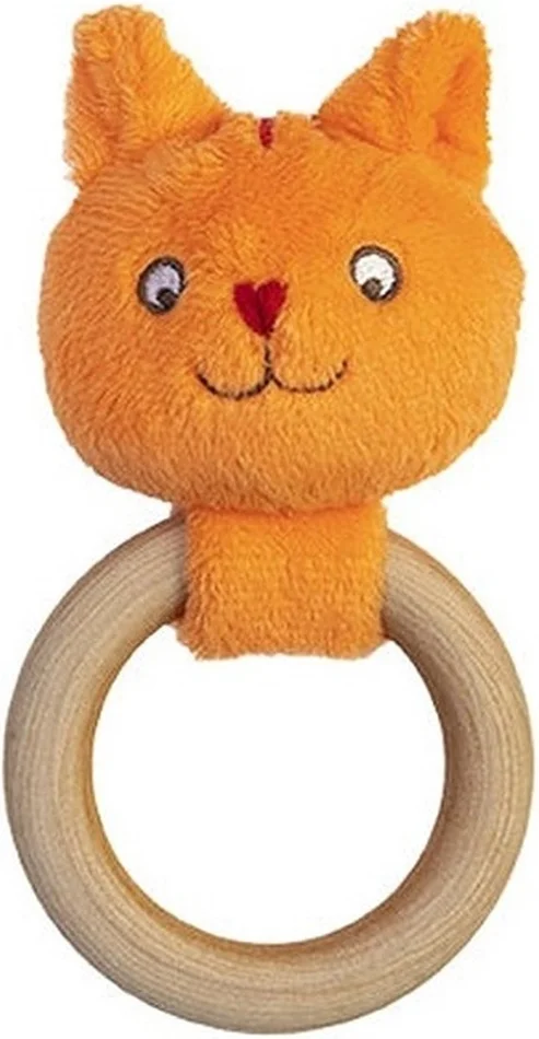 Happy Horse Dikkie Dik Beißring aus Holz – 13 cm