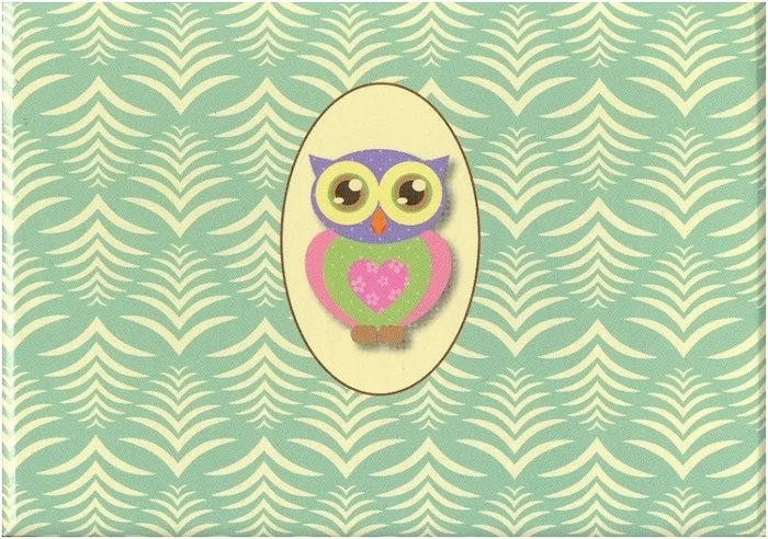 Harlekijn Schmuckschatulle mit Musik. Eule. 3+