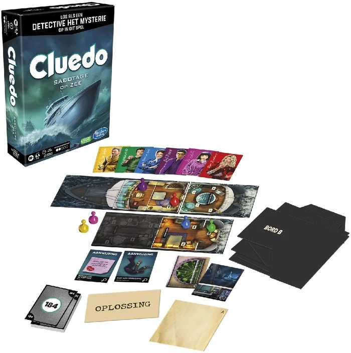 Hasbro Cluedo Escape Sabotage at Sea F6110104
