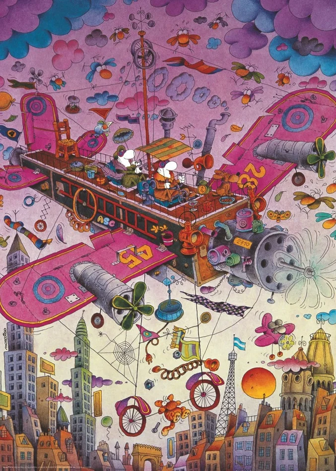 Heye Puzzle Fly with me1000