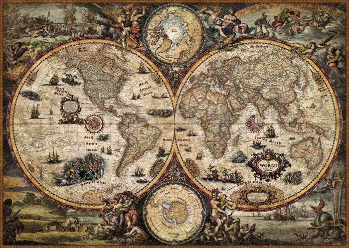 Heye Puzzle Puzzel Vintage World, 2000 st Heye29666