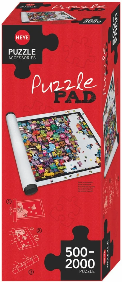 Heye Puzzle Puzzelrol+mat Wit 500-2000 st.Heye 80589