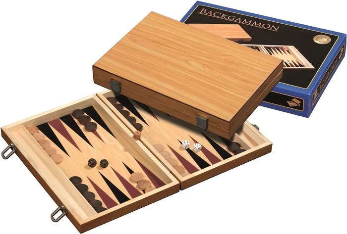 HOT Sports + Toys Backgammon1181 Blank Holz 35×23 M.st.vak